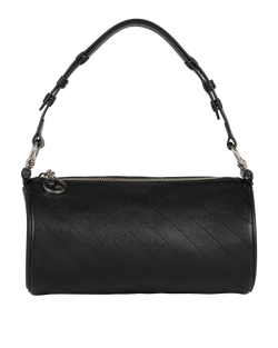 Small Blondie Shoulder Bag, Leather, Black, 486628, DB, 3*